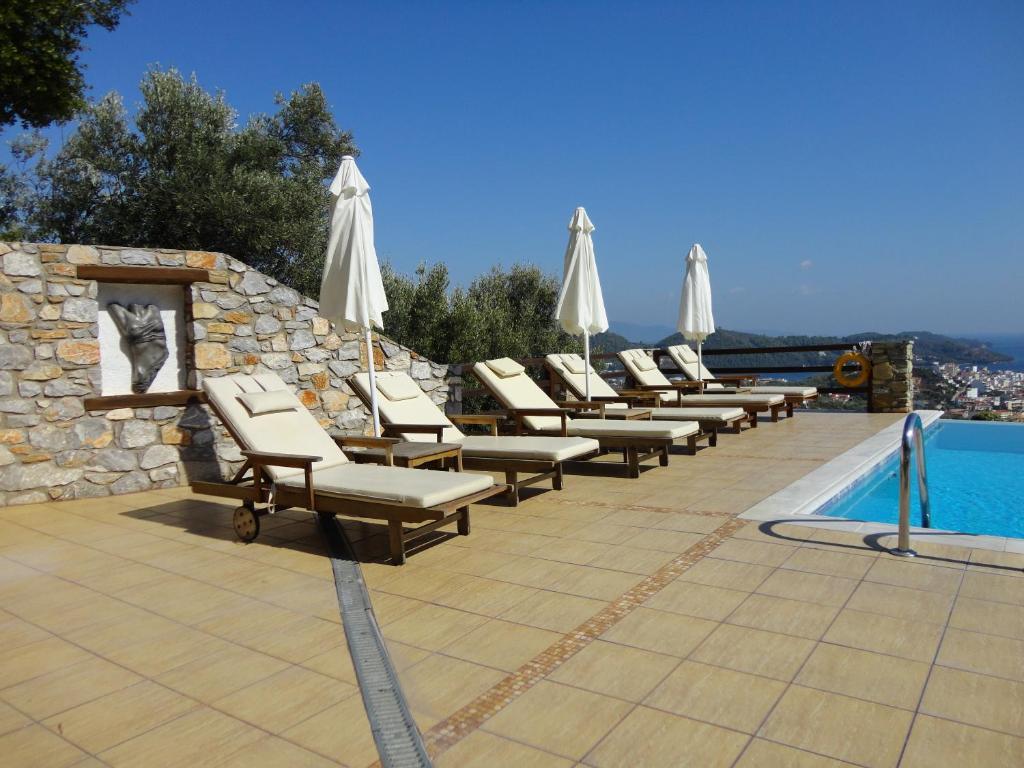 Skiathos Garden Cottages エクステリア 写真